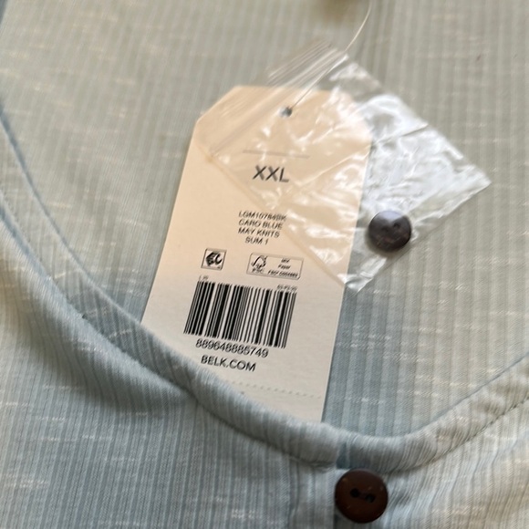 Wonderly Blue Short Sleeve Tee - Picture 5 of 7